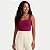 BLUSA LUNENDER REGATA MALHA CANELADA ROSA FEMININO ADULTO - Imagem 1