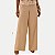 CALÇA LUNENDER ALFAIATARIA WIDE LEG BEGE FEMININO ADULTO - Imagem 1