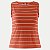 BLUSA LUNENDER REGATA MISTO LISTRADA LARANJA FEMININO ADULTO - Imagem 1