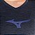 BLUSA MIZUNO MANGA CURTA POLIESTER FITNESS AZUL MARINHO FEMININO ADULTO - Imagem 3