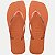 CHINELO HAVAIANAS SLIM SQUARE LOGO METALLIC LARANJA FEMININO ADULTO - Imagem 1