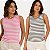 BLUSA AT SP ELISE REGATA TRICÔ LISTRADA FEMININO ADULTO (CORES SORTIDAS) 312318-P - Imagem 4