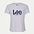 BLUSA LEE MANGA CURTA TSHIRT ALGODÃO SILKADA BRANCO FEMININO ADULTO - Imagem 1