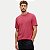 CAMISETA FICO MANGA CURTA COMFORT ALGODÃO GOLA REDONDA LISA VERMELHO MASCULINO ADULTO - Imagem 1