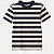 CAMISETA HERINGKIDS MANGA CURTA COMFORT ALGODÃO LISTRADA AZUL MARINHO MASCULINO INFANTIL - Imagem 3