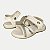 SANDALIA KIDY BABY EQUILIBRIO PAPETE MARFIM FEMININO INFANTIL - Imagem 4