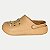 SANDALIA MOLECA CLOG COM APLIQUES ANA CASTELA NUDE FEMININO ADULTO - Imagem 1