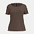 BLUSA LUNENDER MANGA CURTA VISCOLYCRA MARROM FEMININO ADULTO - Imagem 1