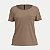 BLUSA LUNENDER MANGA CURTA VISCOLYCRA BEGE ESCURO FEMININO ADULTO - Imagem 1