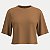BLUSA LUNENDER MANGA CURATA MALHA CARAMELO - Imagem 1