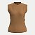 BLUSA LUNENDER REGATA MALHA CANELADA CARAMELO FEMININO ADULTO - Imagem 1