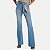 CALÇA DOCE TRAMA JEANS CLARO COM ELASTANO FLARE FEMININO ADULTO - Imagem 1