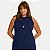 BLUSA DOCE TRAMA REGATA MISTO AZUL MARINHO FEMININO ADULTO - Imagem 1