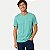CAMISETA AEROPOSTALE MANGA CURTA  COMFORT ALGODÃO VERDE MASCULINO ADULTO - Imagem 1