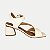 SANDALIA COMFORT FLEX SALTO ALTO ACTIVE OFFWHITE FEMININO ADULTO - Imagem 2