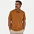 POLO WAYNA MANGA CURTA COMFORT LISA COM BOLSO MISTO MOSTARDA MASCULINO ADULTO - Imagem 1