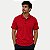 POLO WAYNA MANGA CURTA COMFORT PIQUET VERMELHO MASCULINO ADULTO - Imagem 1