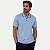 POLO WAYNA MANG ACURTA COMFORT PIQUET AZUL PASTEL MASCULINO ADULTO - Imagem 1
