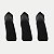 MEIA MIZUNO SOQUETE CANO CURTO KIT COM 3 PARES PRETO UNISEX ADULTO - Imagem 2