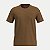 CAMISETA FICO MANGA CURTA COMFORT ALGODÃO MARROM MASCULINO ADULTO - Imagem 1