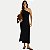 VESTIDO HERING NULA MANGA MALHA CANELADA PRETO FEMININO ADULTO - Imagem 1
