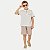 CONJUNTO VERÃO ANGERO BERMUDA/POLO MANGA CURTA MALHA OFFWHITE MASCULINO INFANTIL - Imagem 1