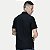 POLO VIDE BULA MANGA CURTA SLIM POLIAMIDA E ELASTANO PRETO MASCULINO ADULTO - Imagem 2