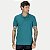 POLO VIDE BULA MANGA CURTA COMFORT PIQUET TURQUEZA MASCULINO ADULTO - Imagem 1