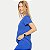 BLUSA DI PAULA MANGA CURTA POLIAMIDA FITNESS AZUL FEMININO ADULTO - Imagem 2