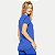 BLUSA DI PAULA MANGA CURTA POLIAMIDA FITNESS AZUL FEMININO ADULTO - Imagem 2