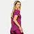 BLUSA DI PAULA MANGA CURTA POLIAMIDA FITNESS ROXO FEMININO ADULTO - Imagem 2