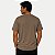 CAMISETA AEROPOSTALE MANGA CURTA COMFORT ALGODÃO CARAMELO MASCULINO ADULTO - Imagem 2