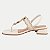 SANDALIA MISSISSIPI SALTO BAIXO ACTIVE CREME FEMININO ADULTO - Imagem 1
