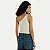 BLUSA HERING NULA MANGA BODY ALGODÃO BEGE FEMININO ADULTO - Imagem 2