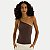 BLUSA HERING NULA MANGA BODY ALGODÃO MARROM FEMININO ADULTO - Imagem 1