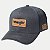 BONE WRANGLER ABA CURVA BRIM CINZA MASCULINO ADULTO - Imagem 1