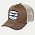 BONE WRANGLER ABA CURVA BRIM COM TELA MARROM MASCULINO ADULTO - Imagem 1