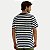 CAMISETA HERING MANGA CURTA COMFORT ALGODÃO LISTRADA AZUL MARINHO MASCULINO ADULTO - Imagem 2