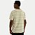 CAMISETA HERING MANGA CURTA COMFORT ALGODÃO LISTRADA VERDE MASCULINO ADULTO - Imagem 2