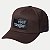 BONE WRANGLER ABA CURVA BRIM MARROM MASCULINO ADULTO - Imagem 1