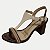 SANDALIA DAKOTA SALTO ALTO ACTIVE MARROM FEMININO ADULTO - Imagem 1