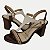 SANDALIA DAKOTA SALTO ALTO ACTIVE MARROM FEMININO ADULTO - Imagem 4