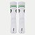 MEIA LUPO SUPER MARIO SOQUETE BRANCO/VERDE UNISEX JUVENIL - Imagem 2