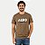 CAMISETA AEROPOSTALE MANGA CURTA COMFORT ALGODÃO MARROM CLARO MASCULINO ADULTO - Imagem 1