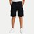 BERMUDA NACIONAL JEANS BRIM COM ELASTANO CARGO PRETO MASCULINO INFANTIL - Imagem 1