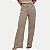 CALÇA LEE BRIM COM ELASTANO WIDE LEG BEGE FEMININO ADULTO - Imagem 1