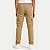 CALÇA NACIONAL JEANS BRIM COM ELASTANO CARGO CAQUE MASCULINO INFANTIL - Imagem 2