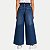 CALÇA NACIONAL JEANS JEANS MÉDIO COM ELASTANO WIDE LEG FEMININO INFANTIL - Imagem 2