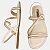 SANDALIA PINK CATS RASTEIRA TULE CREME FEMININO INFANTIL - Imagem 3