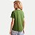 BLUSA HERING MANGA CURTA TSHIRT ALGODÃO LISA VERDE FEMININO ADULTO - Imagem 2